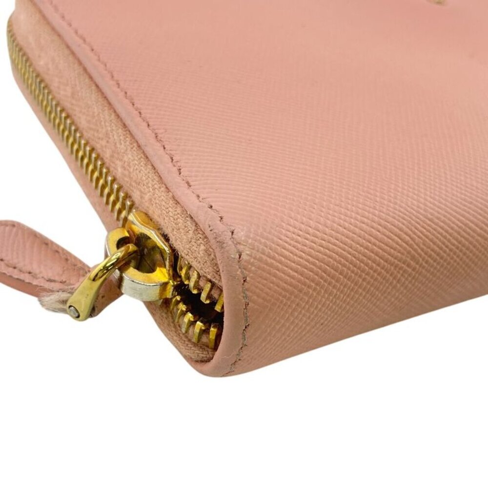 Prada 1 Ml506 Long Wallet Pink - Picture 4 of 8